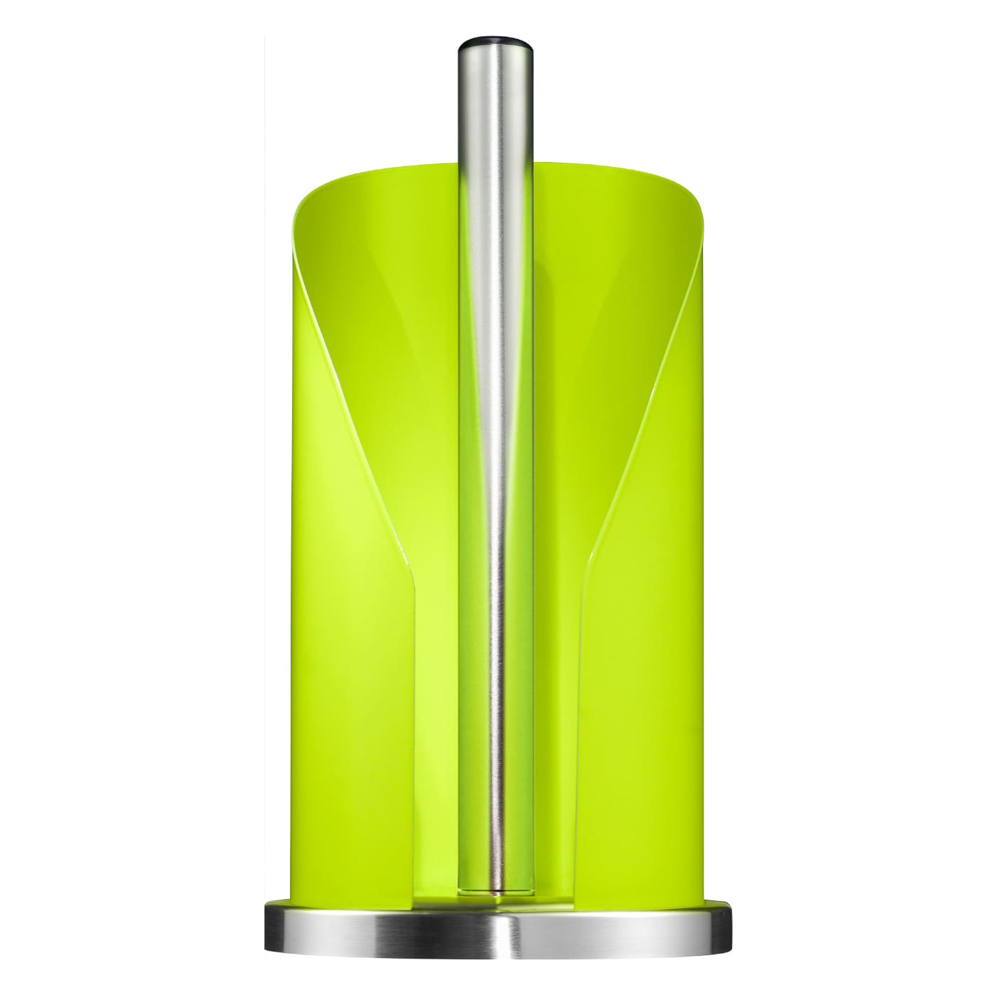 Papierrollenhalter für Küchenrolle in hellleuchtendem Grün
