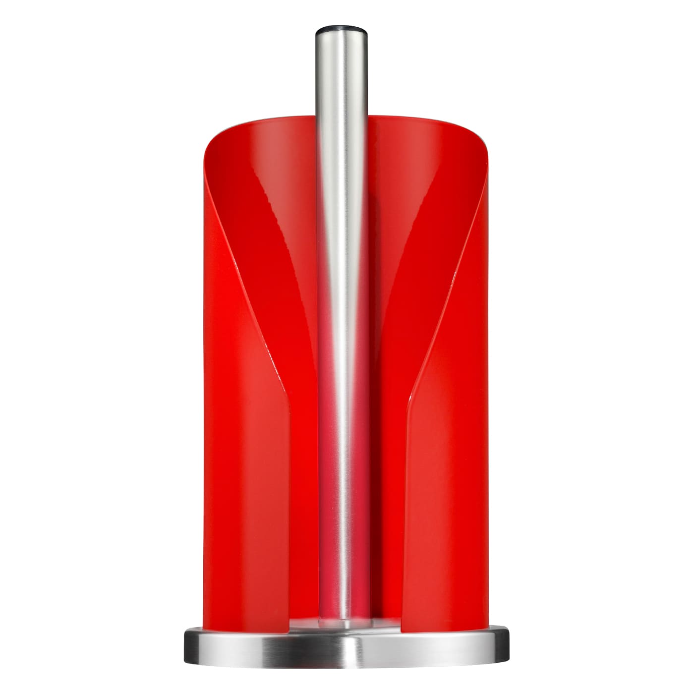 Papierrollenhalter für Küchenrolle in der Farbe Rot